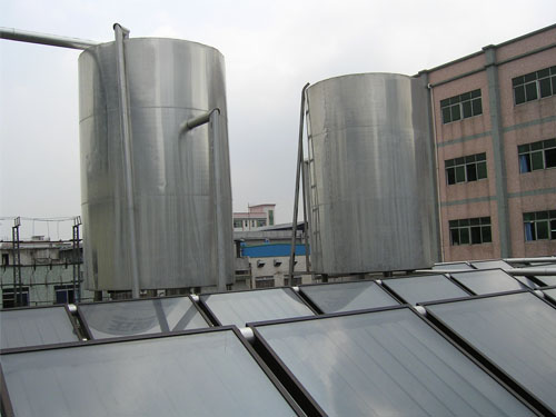 220㎡东莞太阳能辅助空气源热泵