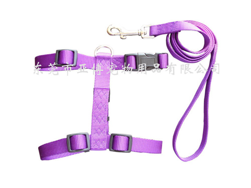 Ｈ型拉胸背带 浅紫