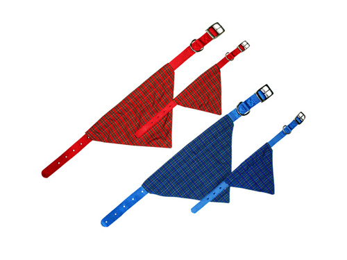 亚博 宠物格子头巾