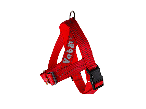 便携双牵引胸背带 红色