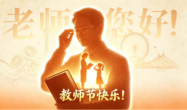 致全体教育工作者：教师节快乐！