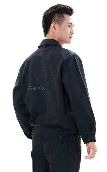 KG 301-1藏蓝单层茄克套装
