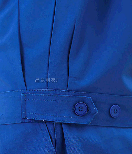 KG-306艳蓝单层茄克套装