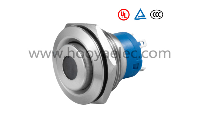 金属按键开关 HY-22E 高头单点 22mm