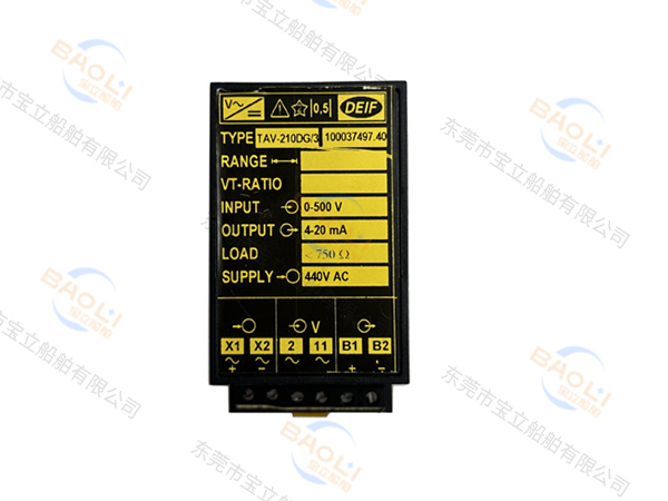 DEIF丹控TAV-210DG/3发电机组控制器模块转换器控制器