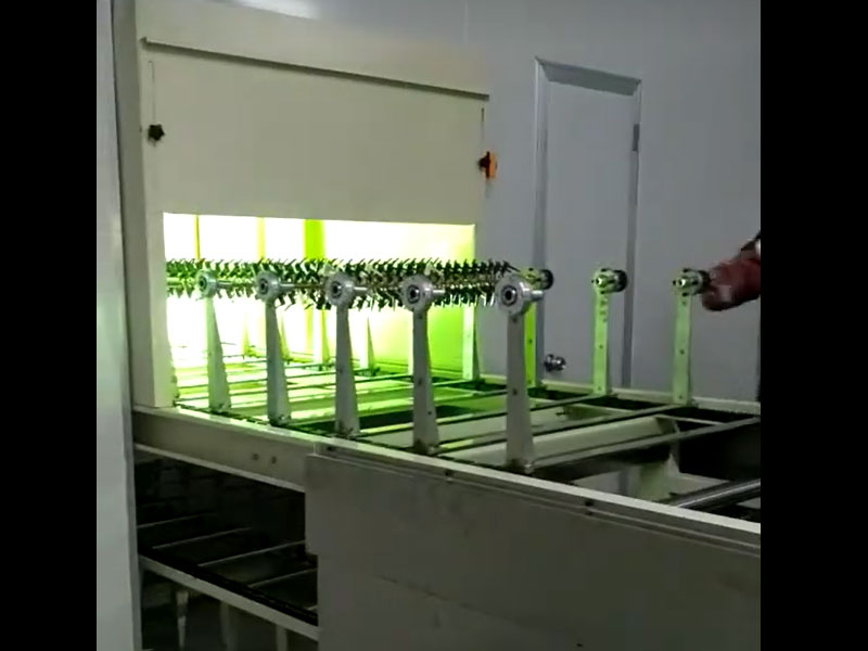 直线式烤炉-+-UV-固化生产线
