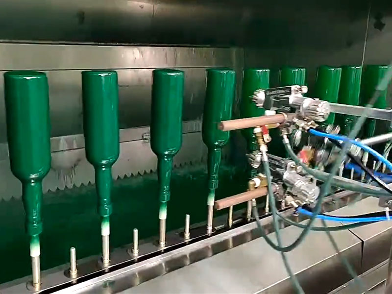 酒瓶追踪喷涂