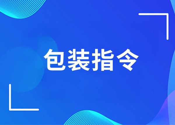 包装指令