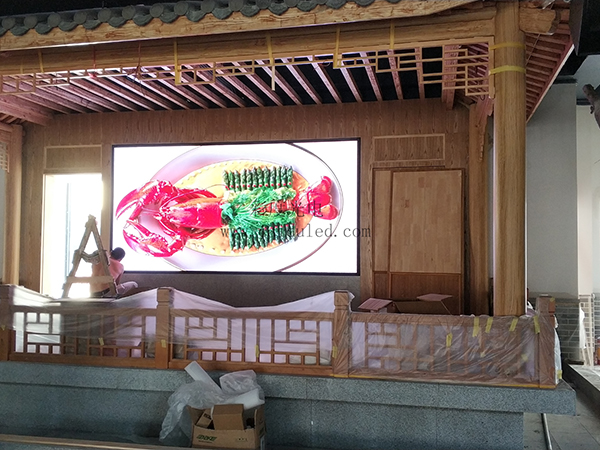 室内高清全彩LED大屏幕案例