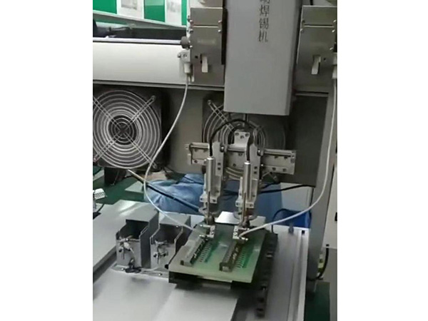 单头双枪焊锡机