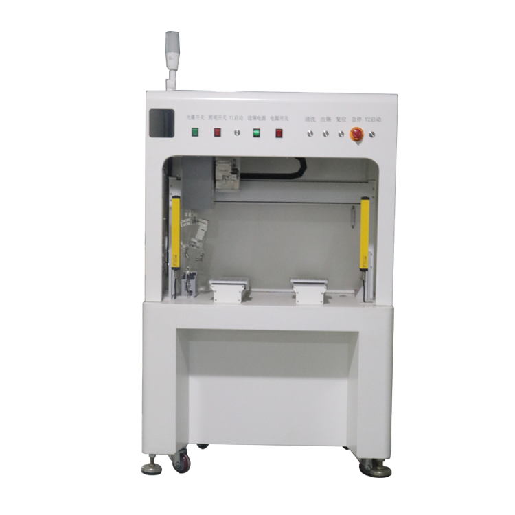 CB-HJ6441  落地式单头双平台自动焊锡机