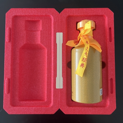 EPP红色酒盒包装