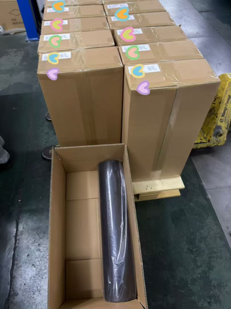 新能源车牌黑色转印膜 PET 绿牌热转印膜 车管所专用耐候黑膜