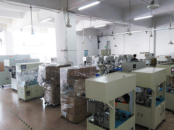 全自動(dòng)繞線扎線機(jī)機(jī)器展示