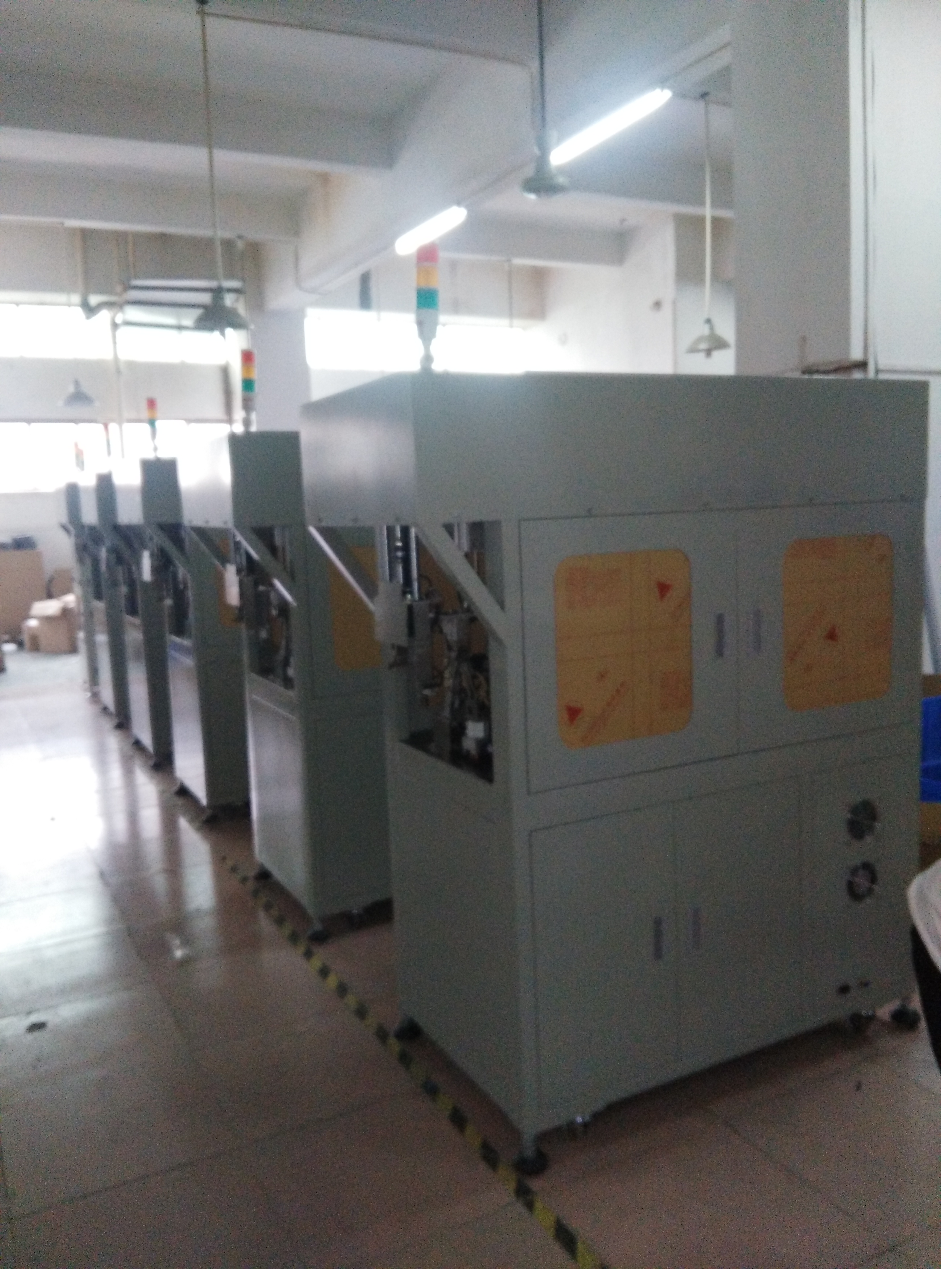 自動(dòng)繞線扎線機(jī)生產(chǎn)廠家誠焱車間