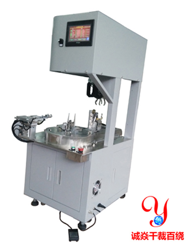 手机充电线USB线DC线自动扎线机8字单扎型