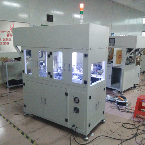 8字單扎型自動計米裁線半剝皮繞線扎線一體機