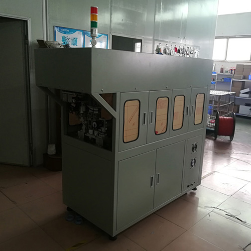 裁線脫皮繞卷綁扎一體機精準計米脫皮