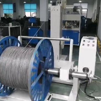 浙江臨安電線裁剝繞扎一體機工廠實拍