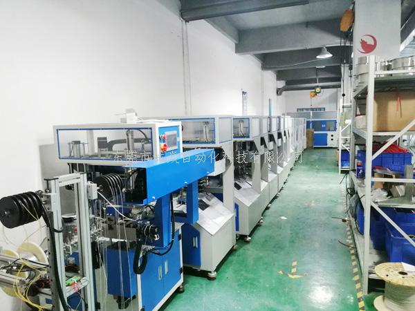 自动绕线扎线机生产厂家诚焱千裁百绕车间2