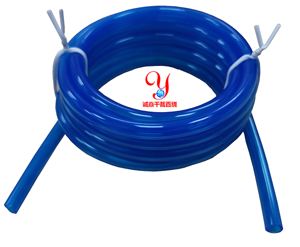 切卷管機盤管機切管機裁繞扎一體機打圈機生產出來的成品效果