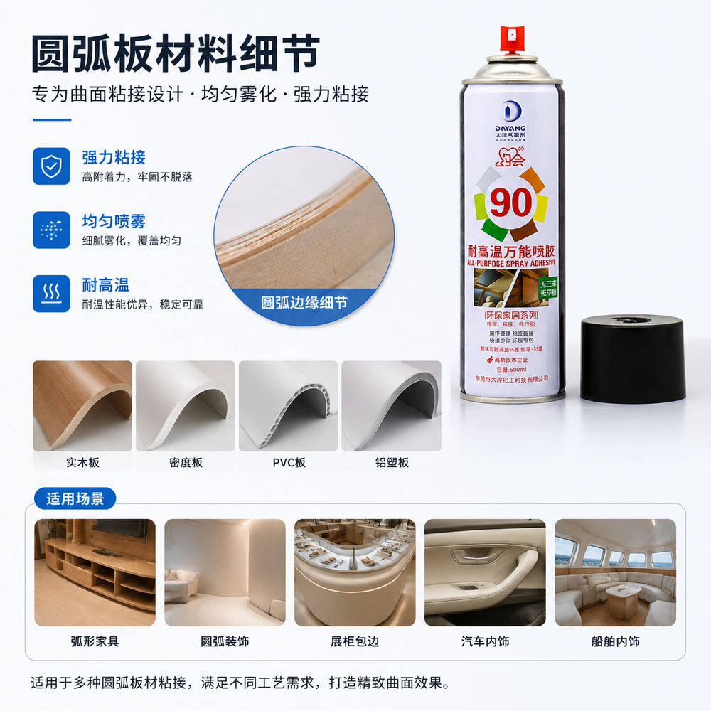 自喷胶可以粘橡胶吗？橡胶粘接难点解决