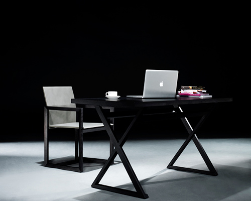 现代家具书桌制作