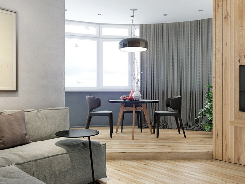 现代平层二居室 