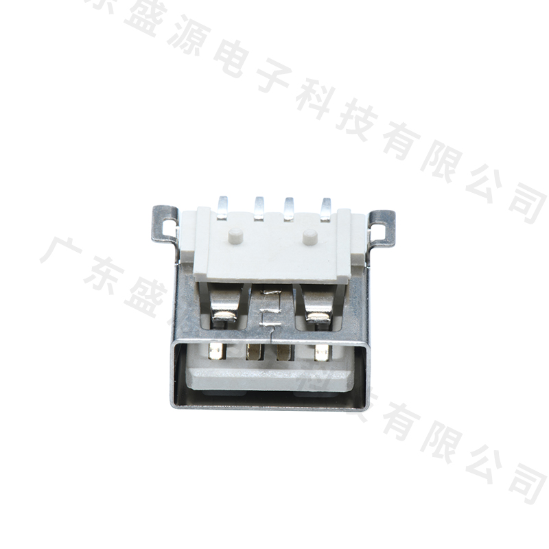 91-2.0USB01-660壳长(全贴13.7壳 1.2柱 直边）