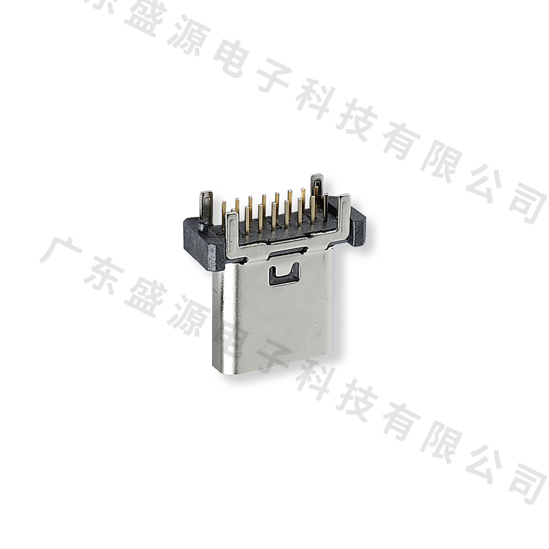 TC-16M01LC-BK048C  (双排立插 10.0母座16P )