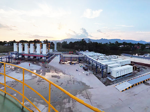 重庆页岩气开发与利用项目（16*1MW燃气发电机组）