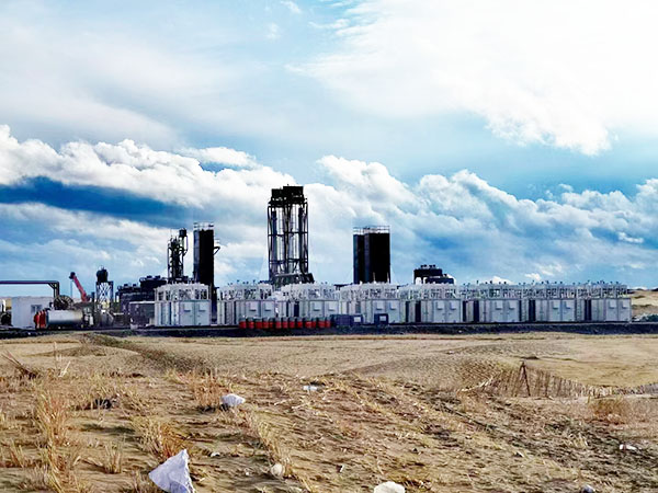 新疆油田伴生气开发与利用项目（8*1MW燃气发电机组）