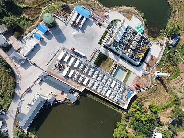 重庆页岩气开发与利用项目（16*1MW燃气发电机组）