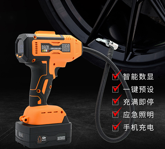 汽车充气泵在使用时需要注意以下几个方面