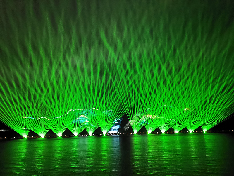 温州山体激光秀