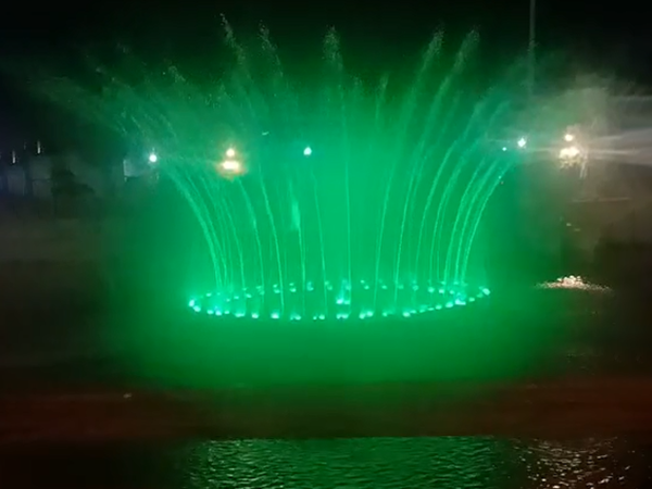 揭阳塔头镇旧住村音乐喷泉