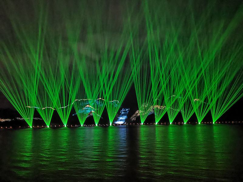 温州山体激光秀