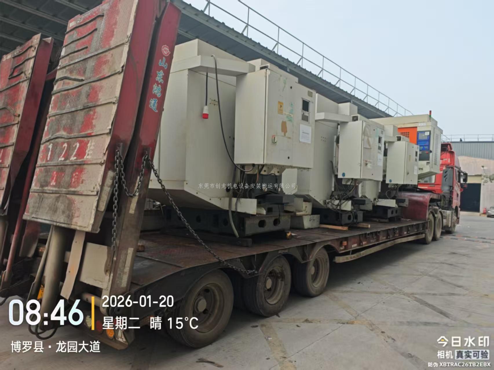 惠州产业园设备移位，创龙高效快捷不误工