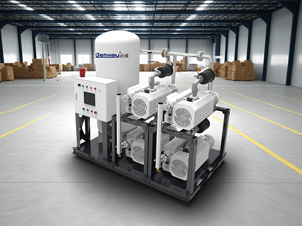 医用油润旋片式真空机组