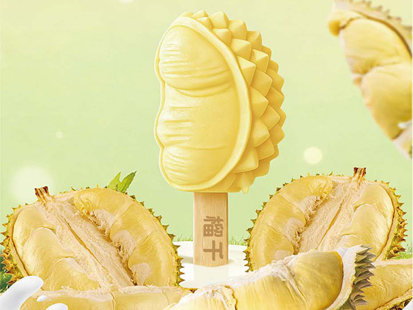 20克猫山王榴莲味冰淇淋5支盒装（迷你）