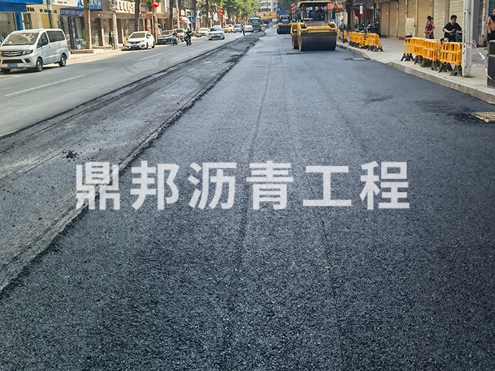 市政道路施工现场