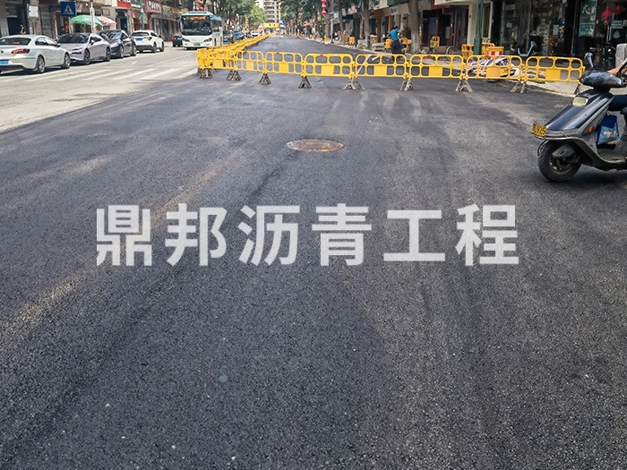 市政道路施工现场