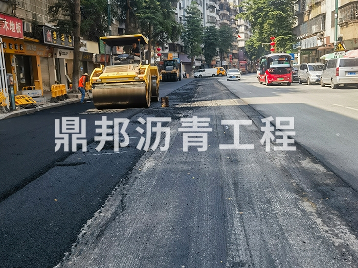 市政道路施工现场