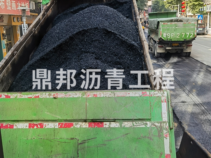 市政道路施工现场