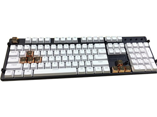 PBT双色合金键帽