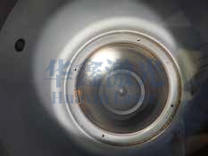 低压旁路阀阀座修复前