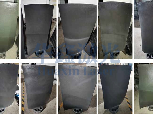 送风机叶片修复后