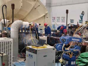 缸体修复准备中