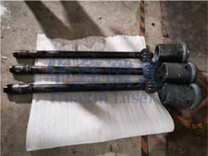 高压调门阀杆激光强化前