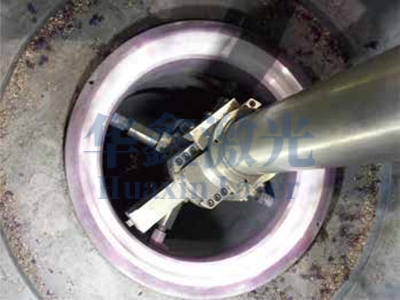 高主阀座现场加工